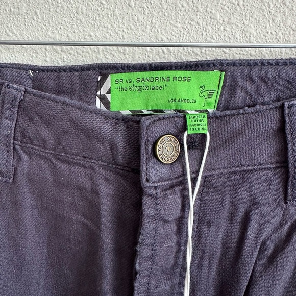 NWT Sandrine Rose Relaxed Fit Jeans in French Worker - Picture 8 of 11